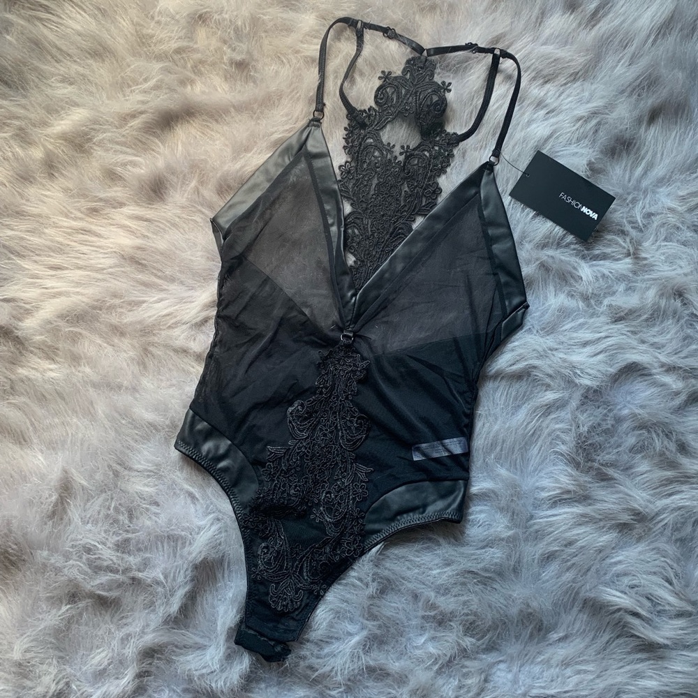 Black Lingerie Teddy